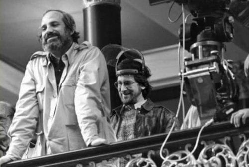 Spielberg en el set de Scarface