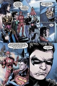 reseña injustice año uno las cosas que nos hacen felices reseñaa