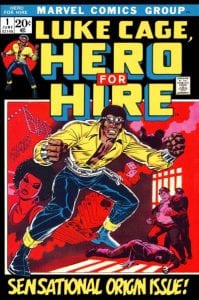 Hero for Hire #1 (72). Por John Romita.