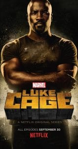 Cartel oficial de la serie Luke Cage.