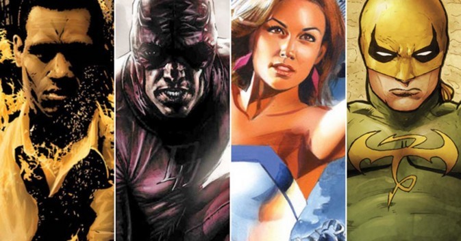 Los futuros Defensores del Universo Cinematográfico de Marvel.