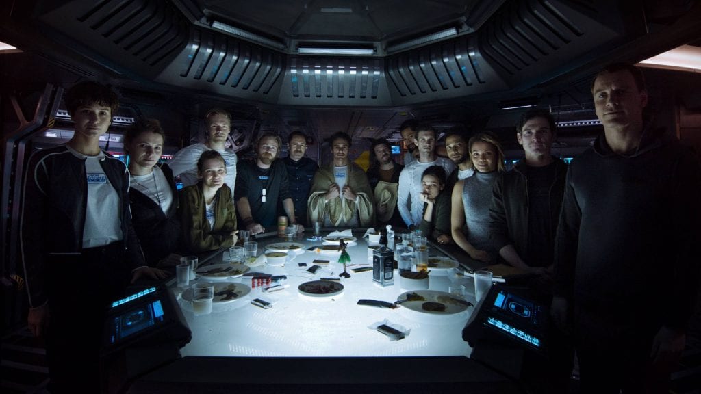 alien covenant reparto cosas felices
