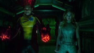 DC Legends of Tomorrow Firestorm White Canary cosas felices