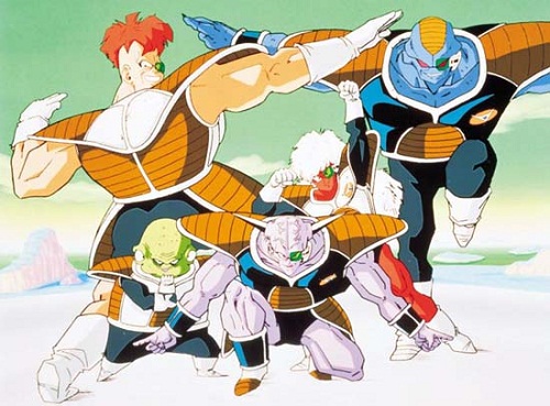 Forças especiais Ginyu