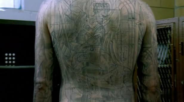 Michael Scofield tatuajes