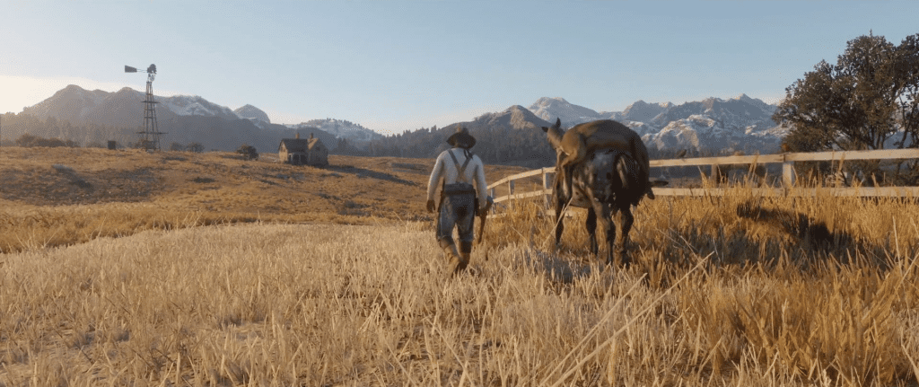 imagenes trailer red dead redemtion 2