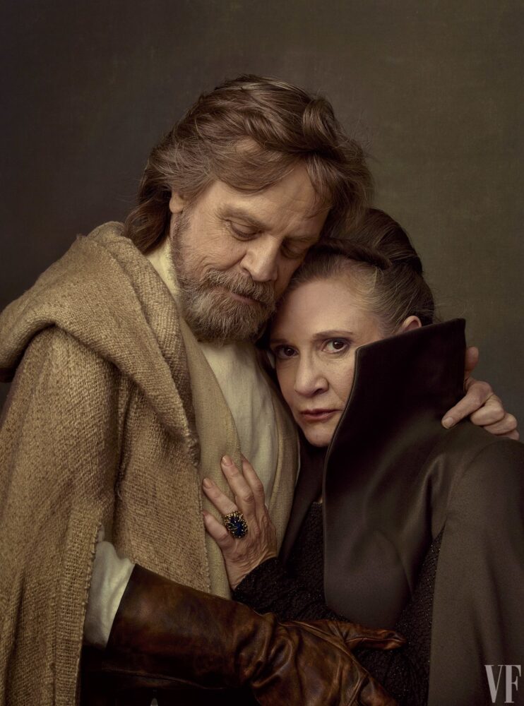 star wars luke y leia