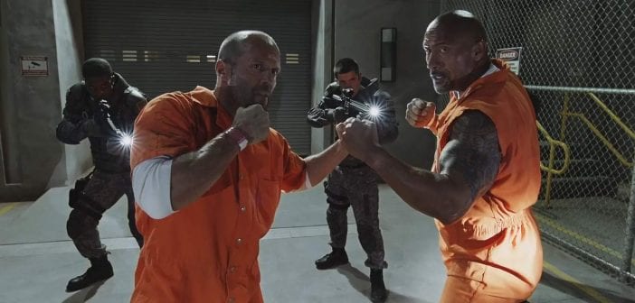 Jason Stathan y The Rock a punto de partirse las caras en una escena de A todo gas 8