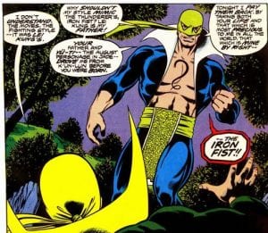 Steel Serpent taking down Iron Fist cosas felices