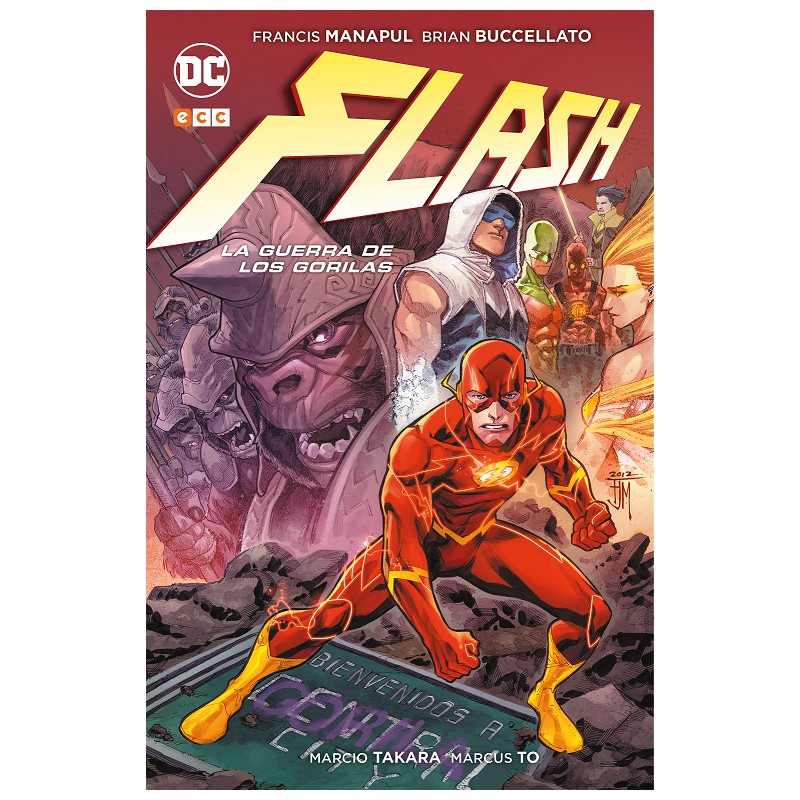 flash la guerra de los gorilas