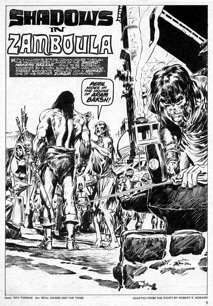 Conan Shadows in Zamboula pag01 Savage Sword of Conan 14BONA