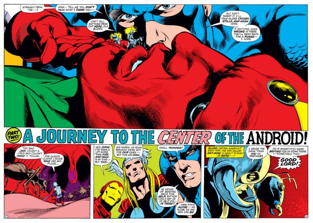 Avengers Kree Skrull Neal Adams cosas felices
