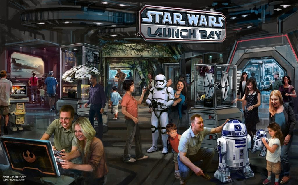 star wars launch bay
