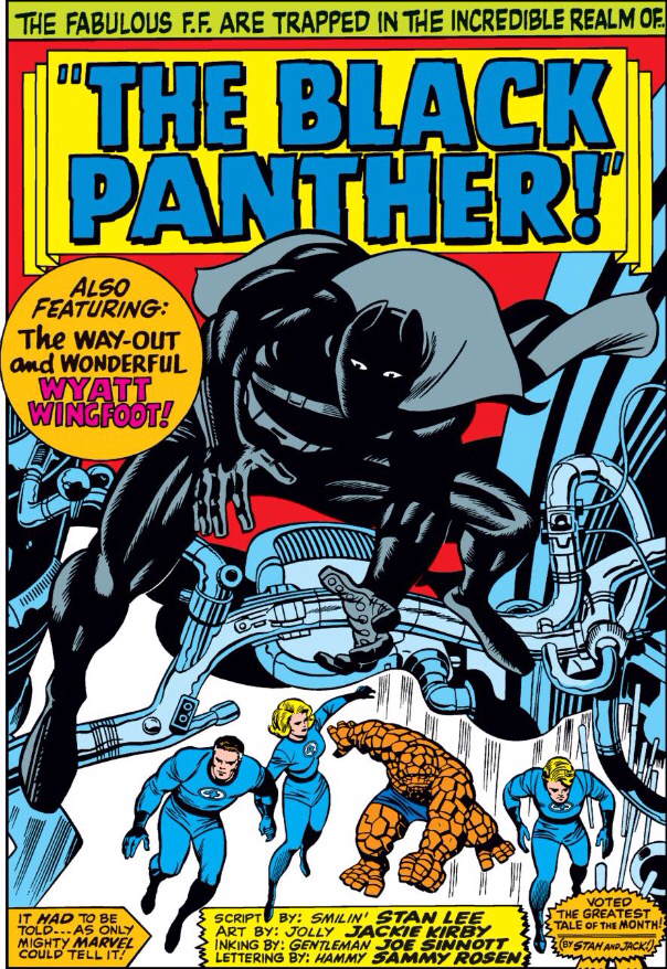black panther and fantastic four