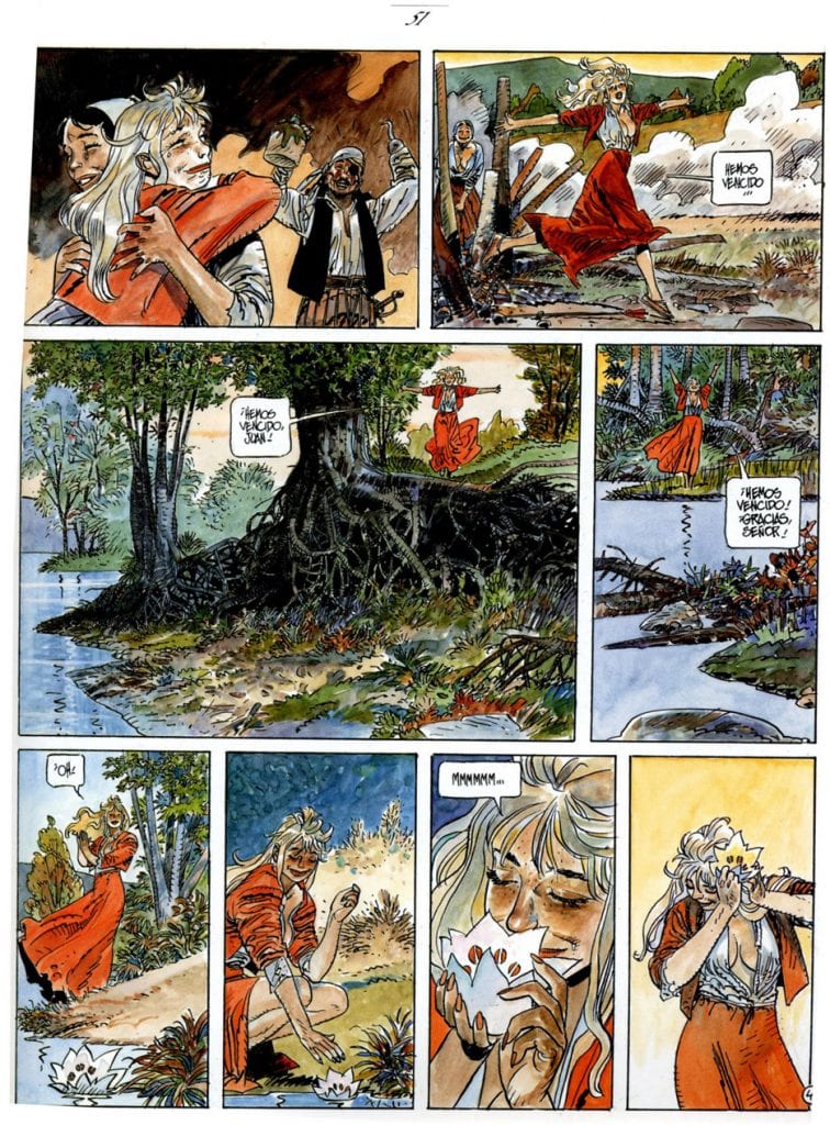 la flor del nuevo mundo cosas felices 7