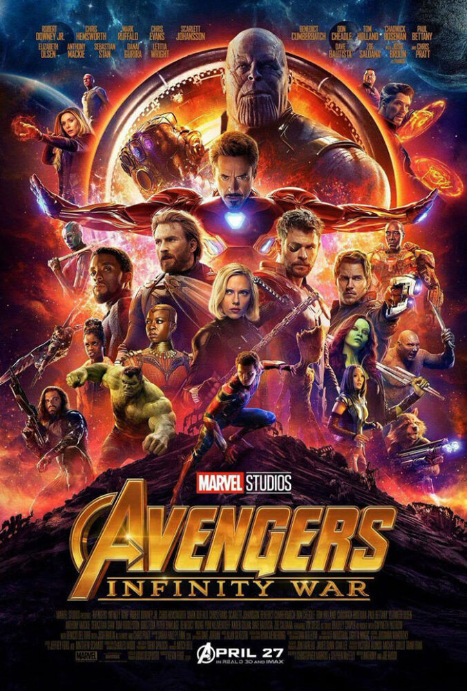 nuevo poster oficial marvel studios vengadores infinity war
