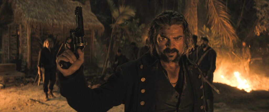 Los piratas de la película El Engaño