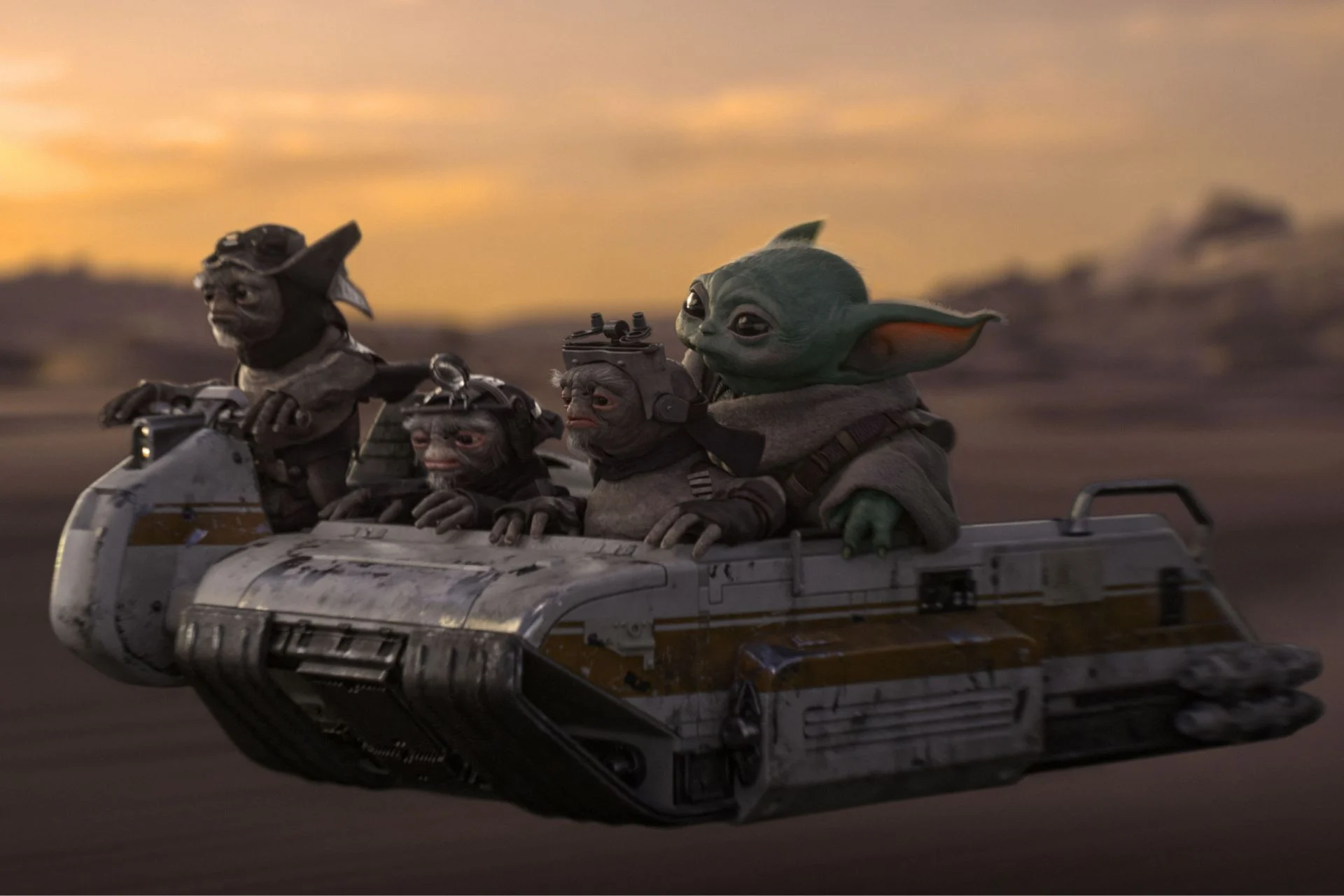 The mandalorian y Grogu
