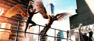 Legends of Tomorrow 1x16 Legendary - Hawkgir, Hawkman, jump