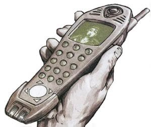 Los aparatosos teléfonos de la Frecuencia Global.