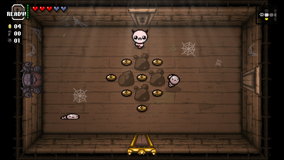 The Binding of Isaac las cosas felices
