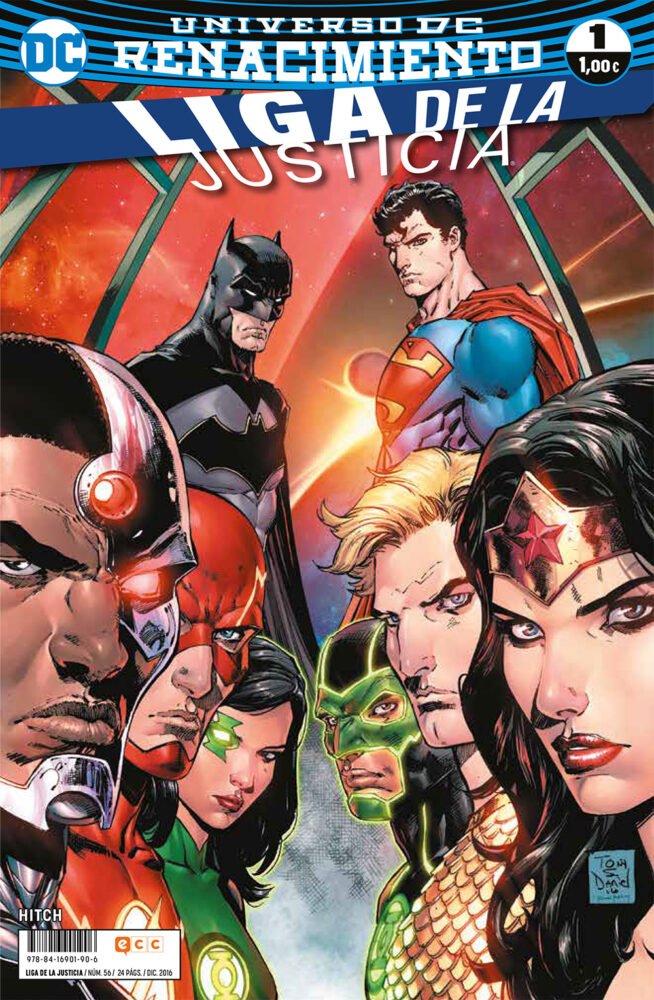 El cómic de la semana: Universo DC Renacimiento La liga de la justicia ...