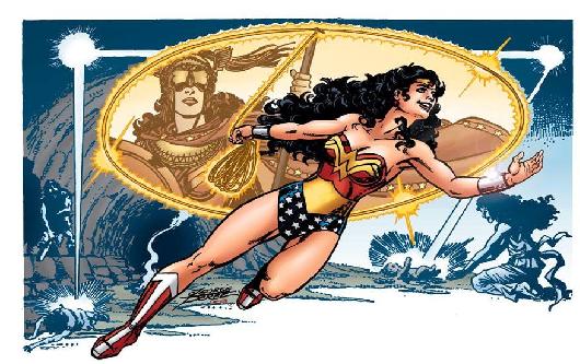 Wonder Woman cosas felices