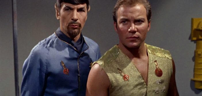 Kirk and Spock mirror