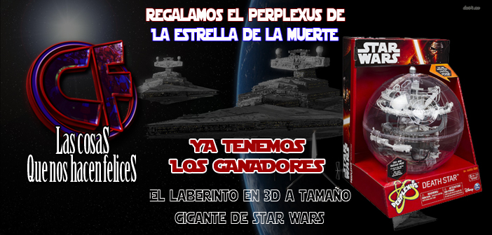Ya tenemos los ganadores del perplexus (laberinto 3D) de Star Wars de la estrella de la muerte