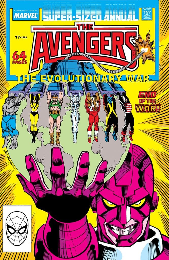 Avengers Annual Vol 1 17 cosas felices