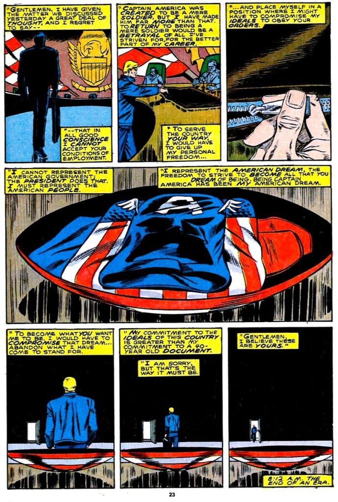 Captain America 332 cosas felices