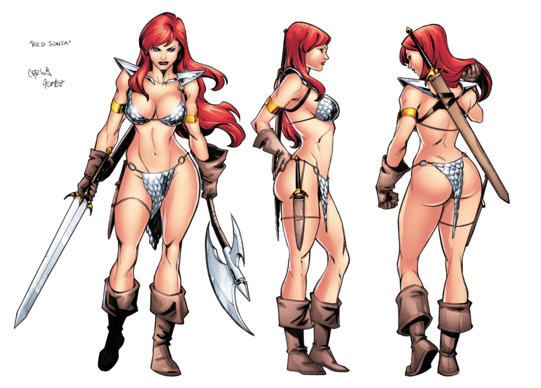 Red Sonja 0 Turnarounds