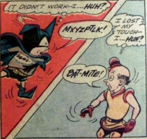 bat mito mr. mxyzptlk las cosas que nos hacen felices