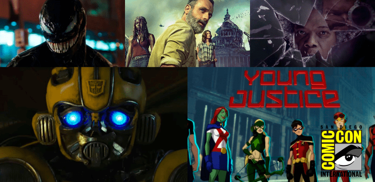 Comic-Con 2018: Resumen del Día 2 (Parte 1) con Venom, el adiós de Andrew Lincoln a The Walking Dead y Glass