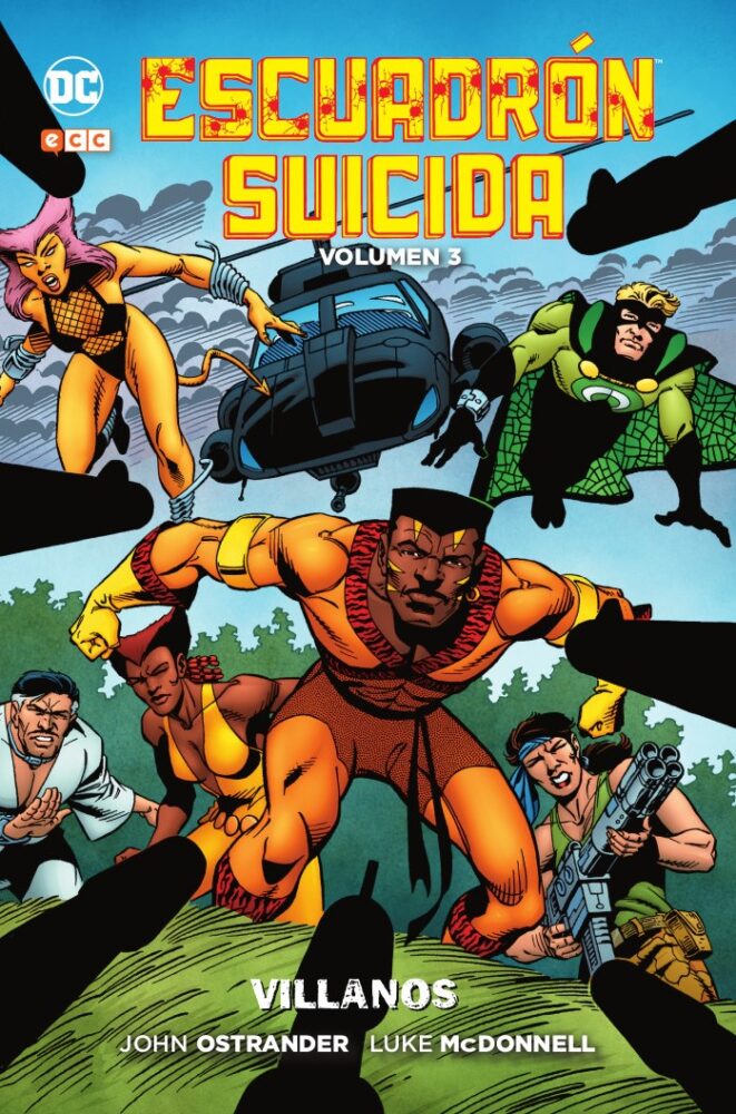 Escuadron Suicida Villanos cubierta