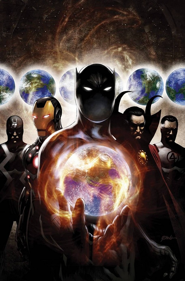 New Avengers Vol 3 1 Epting Variant Textless cosas felices