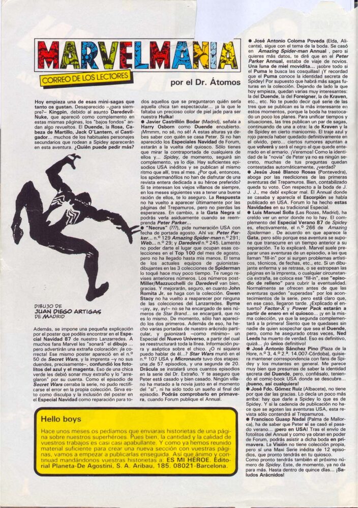 Correo lectores Forum