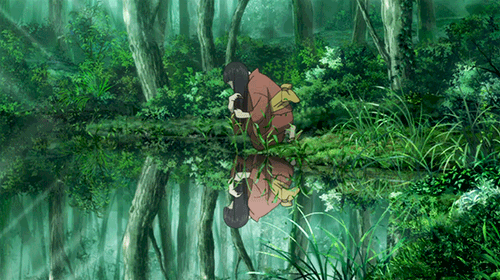 mushishi cosasfelices animacion