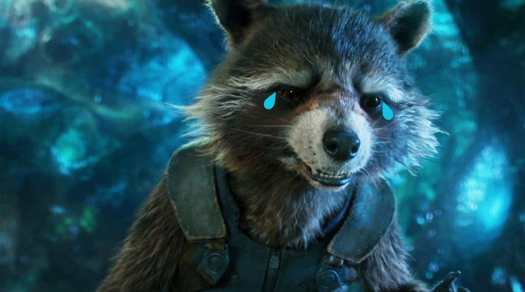 guardianes galaxia rocket racoon oreo mapache