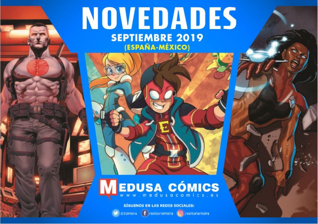 Novedades Medusa Cómics Septiembre 2019