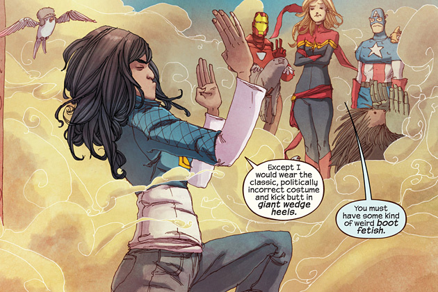 una ms marvel diferente