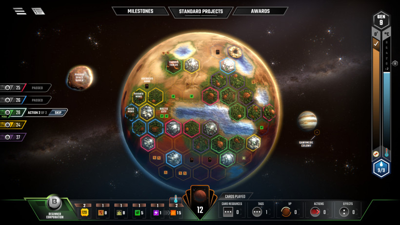 Terraforming Mars pc board games