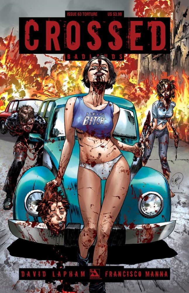 CROSSED BADLANDS 63 VARIANT CVR