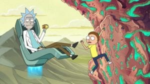Rick y Morty atraco las cosas que nos hacen felices