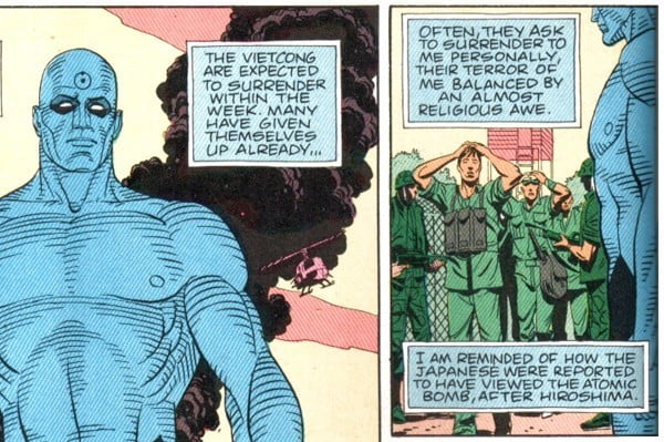 watchmen issue 4 dr manhattan viet cong