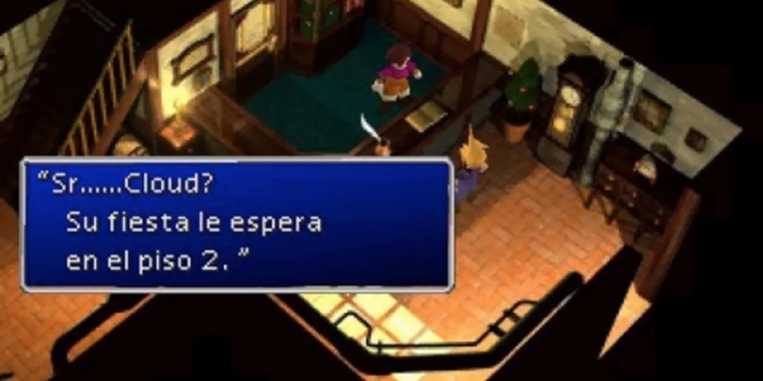 ff7 cosas felices su fiesta