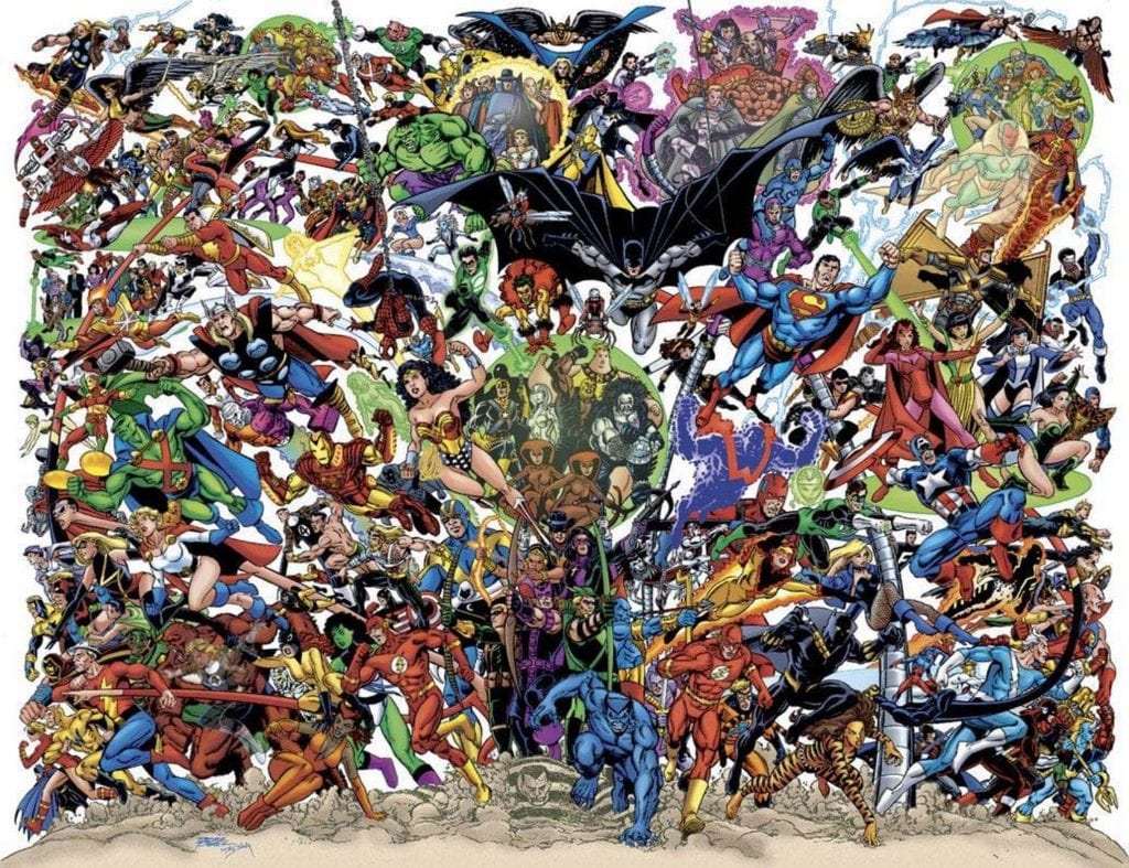 jla vs vengadores