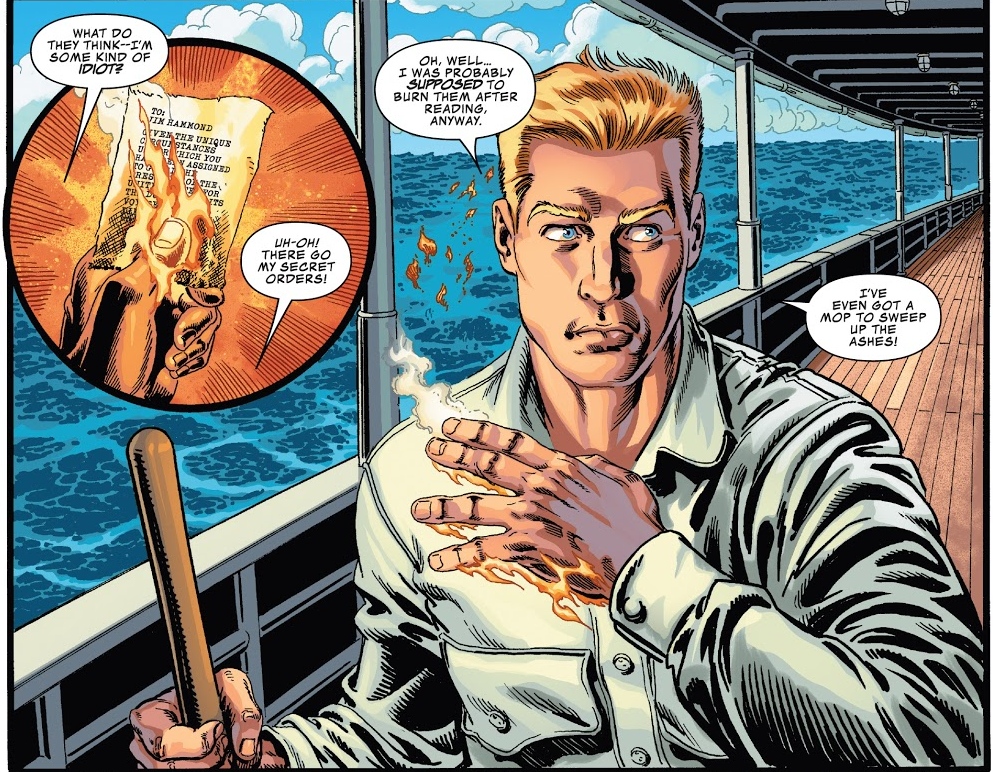 capitán américa y los invasores 80 aniversario antorcha humana