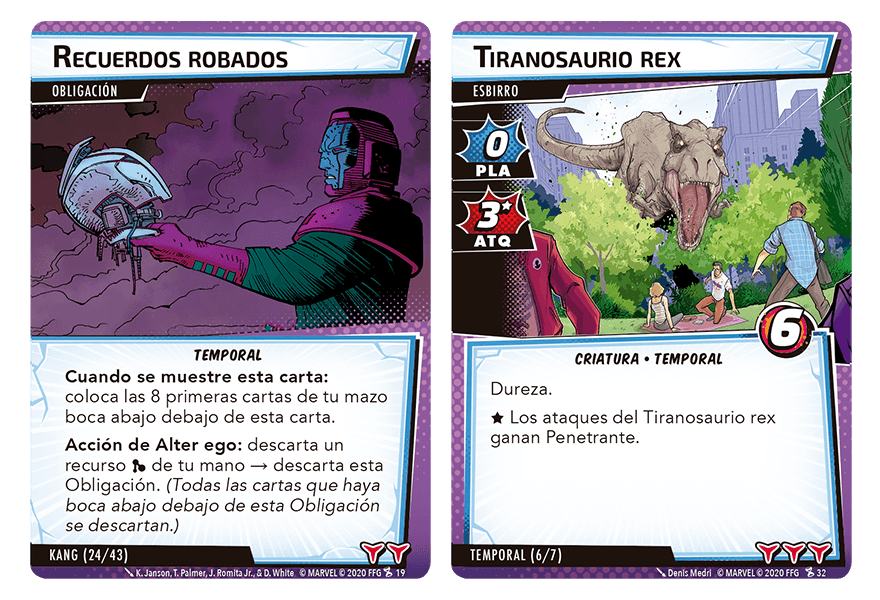 marvel champions kang2 cosas felices