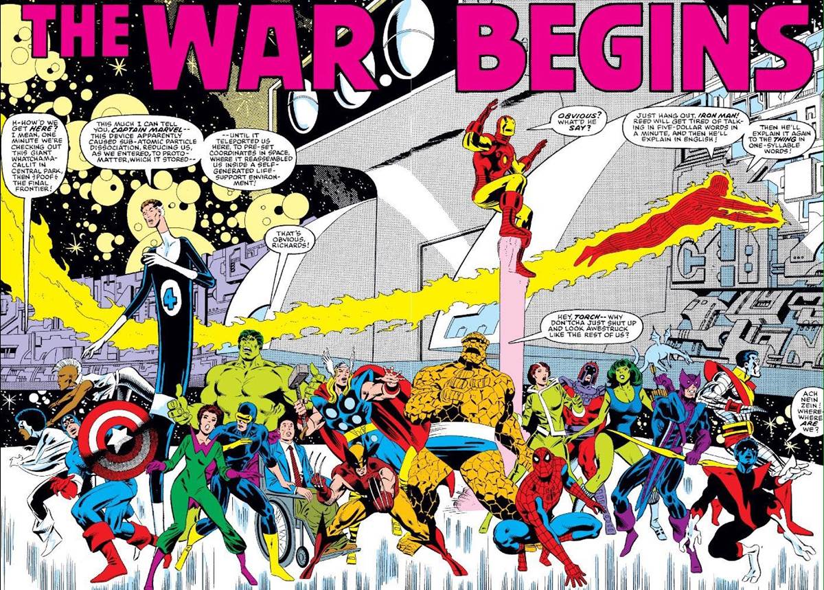 make mine marvel looking back at secret wars 1